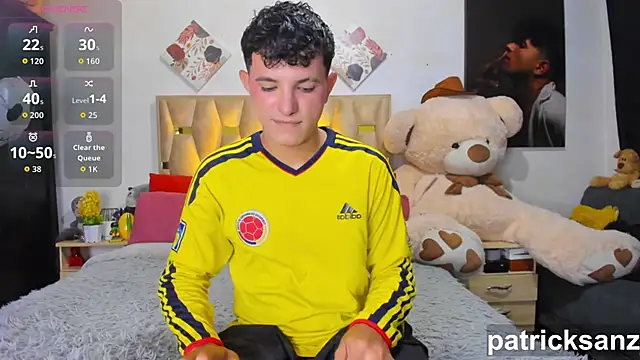 Snapshot of patrick_sanzz chatting on November 8, 8:34 pm patrick sanzz online show from November 8, 8:34 pm