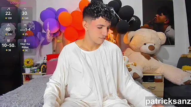 Snapshot of patrick_sanzz chatting on October 31, 9:00 pm patrick sanzz online show from October 31, 9:00 pm