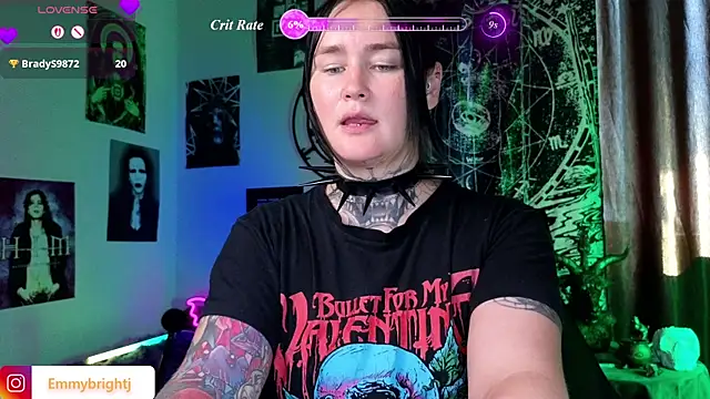 Emmybrightj  online show from July 2, 2:45 am