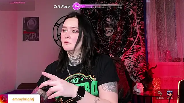 Emmybrightj  online show from February 23, 1:40 am