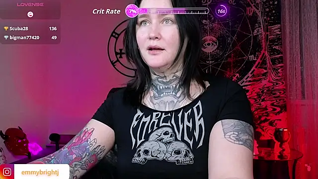 Emmybrightj  online show from February 19, 1:35 am