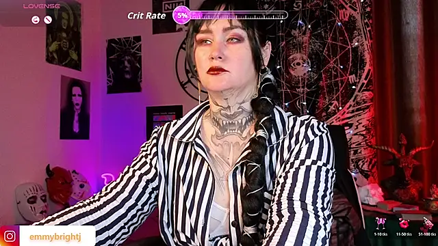 Emmybrightj  online show from April 15, 2:06 am