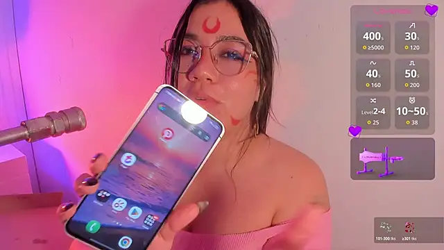 emma smile online show from March 23, 12:55 am