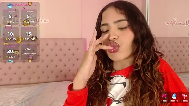 alice sofia online show from October 13, 1:07 am