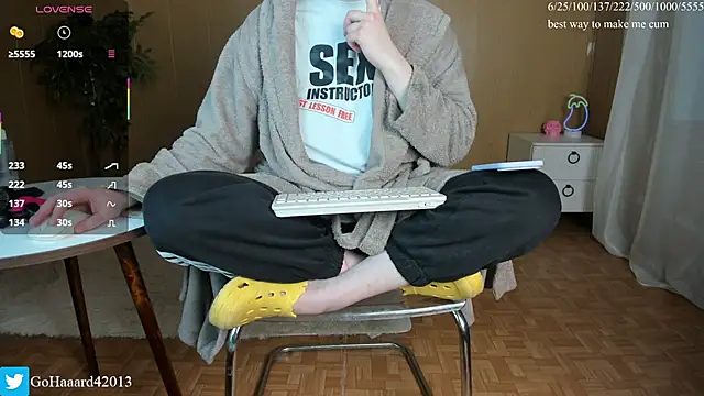 gohaard420 online show from April 9, 3:40 pm