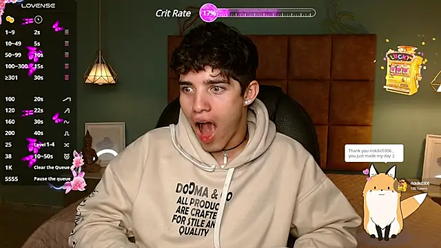 AlejooTwink online show from March 6, 12:21 am