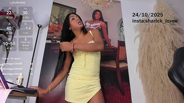 Sharicklovee online show from October 25, 12:21 am