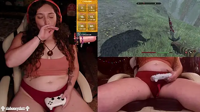 ziahoneyzlutt online show from November 19, 2:00 am