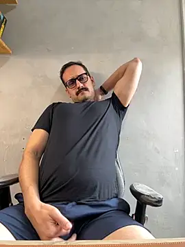Snapshot of Superdad chatting on October 13, 1:45 pm Superdad online show from October 13, 1:45 pm