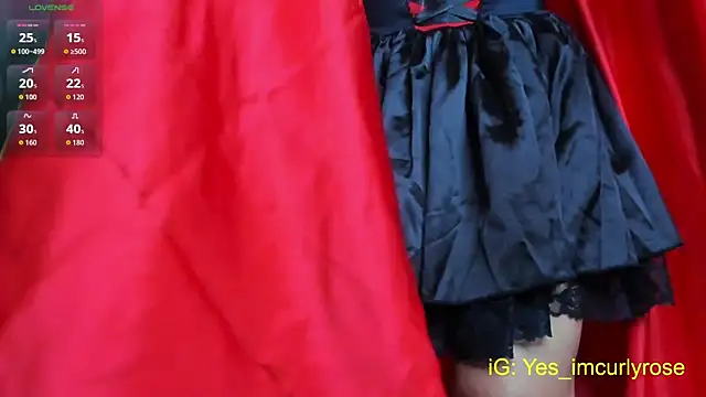 CurlyRose   online show from October 29, 12:20 am