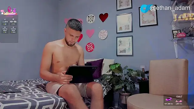 ETHAN ADAM online show from February 9, 10:41 pm