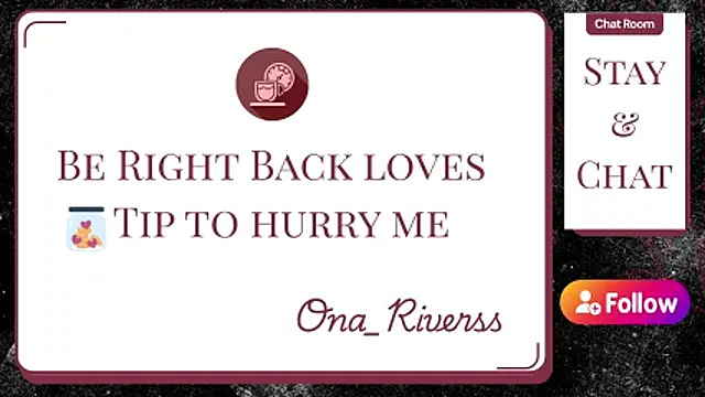 Snapshot of ona_riverss chatting on June 11, 2:53 am ona riverss online show from June 11, 2:53 am
