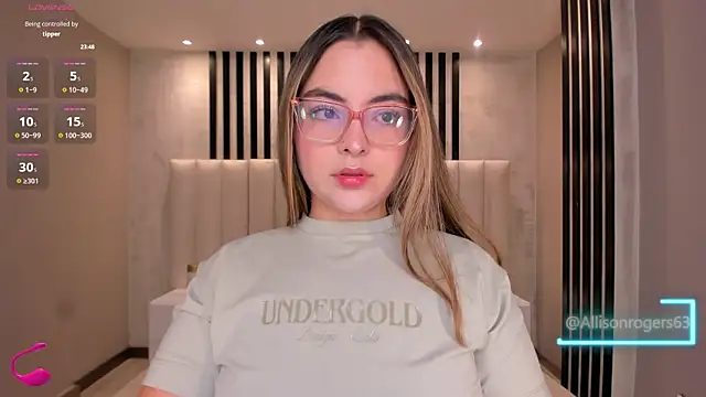 AllisonRogersX online show from July 12, 11:55 am