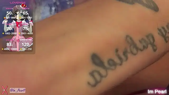 im pearll online show from March 22, 8:43 pm