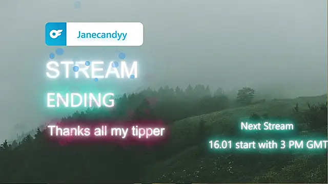 janecandyy  online show from January 16, 3:24 pm