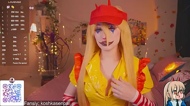 koshkasenpai online show from October 25, 5:24 pm