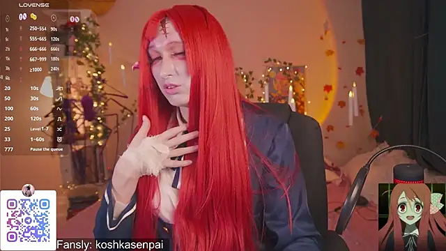 koshkasenpai online show from October 31, 12:13 pm