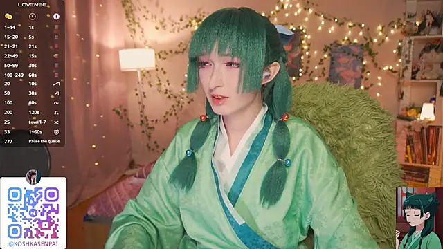 koshkasenpai online show from January 8, 4:57 pm