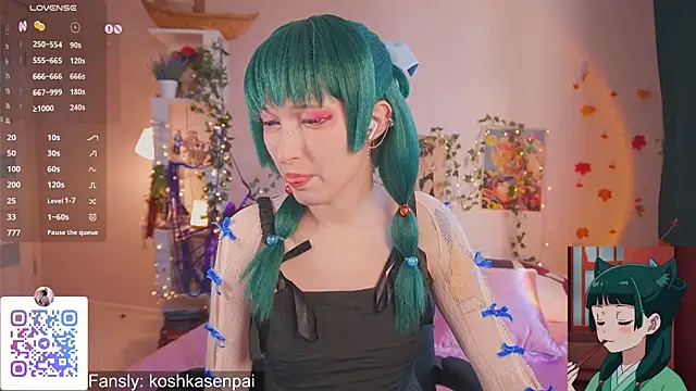 koshkasenpai online show from November 1, 7:57 am