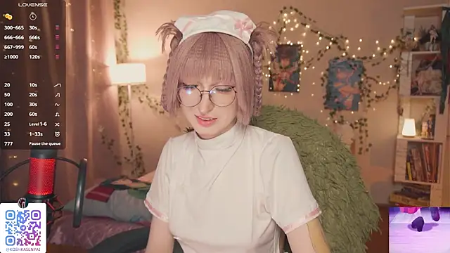 koshkasenpai online show from April 14, 3:33 am