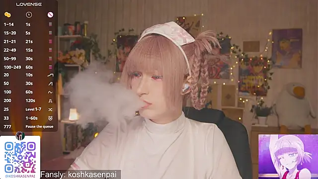 koshkasenpai online show from December 1, 4:08 pm