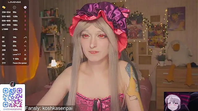 koshkasenpai online show from November 28, 4:29 pm