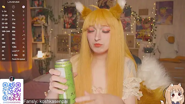 koshkasenpai online show from November 26, 4:07 pm