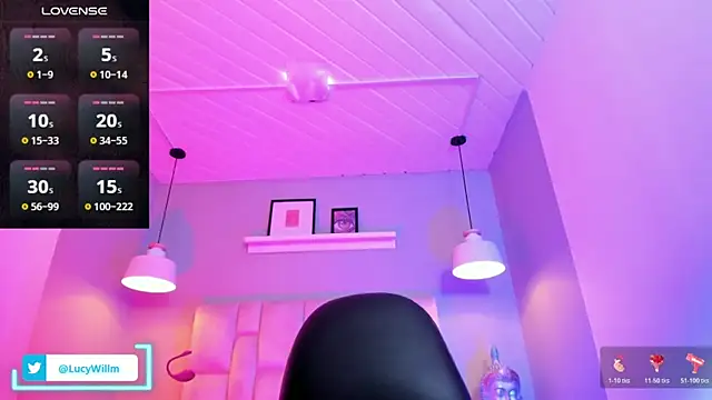 Lucy Williiams online show from January 12, 11:50 am