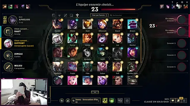 Snapshot of CeriseLapine chatting on March 1, 11:54 am CeriseLapine online show from March 1, 11:54 am