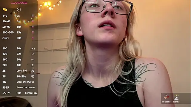 Cloe five online show from October 22, 1:38 am