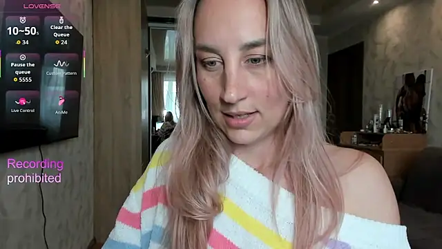 lady Nati online show from April 9, 1:06 pm