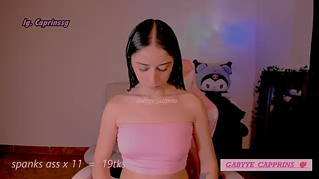 gabyye capprins online show from April 6, 1:45 am