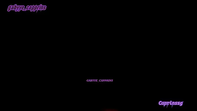 gabyye capprins online show from December 18, 12:05 am