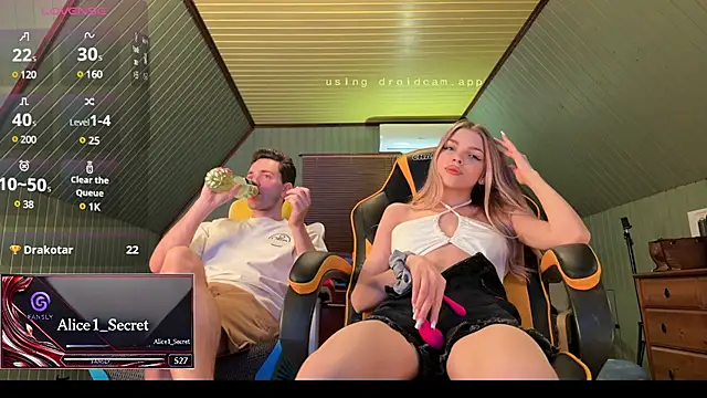 Alice1 secret online show from February 6, 5:30 pm