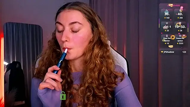 lady curls online show from October 22, 9:46 pm