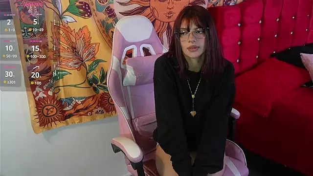 Snapshot of HiScarlett chatting on March 24, 1:22 pm HiScarlett online show from March 24, 1:22 pm