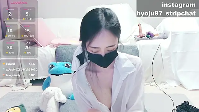 hyoju97 online show from February 23, 9:16 pm