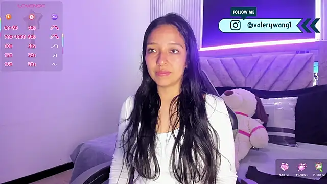 Valery wang online show from February 18, 12:23 pm