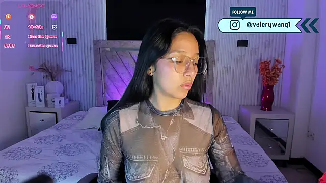 Valery wang online show from January 9, 12:01 pm