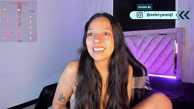 Valery wang online show from February 3, 12:21 pm