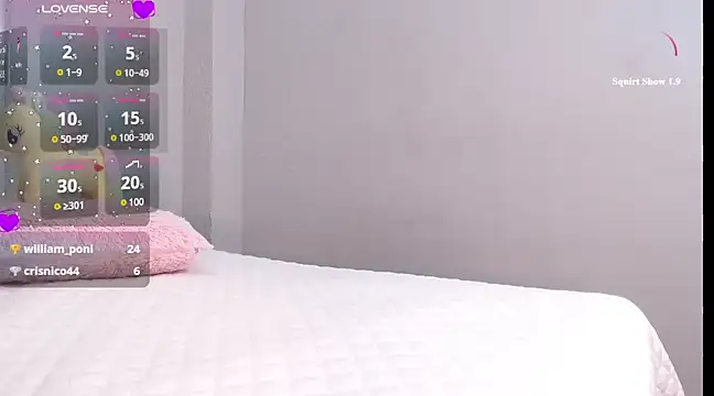  Mia Wallace online show from January 25, 1:32 am