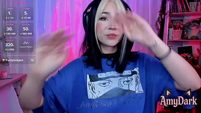 Snapshot of _AmyDark chatting on November 4, 7:50 pm AmyDark online show from November 4, 7:50 pm