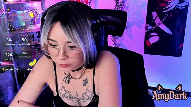  AmyDark online show from March 12, 12:16 am