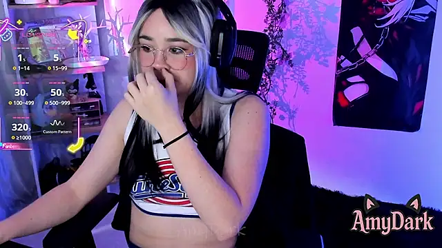  AmyDark online show from March 12, 12:42 pm