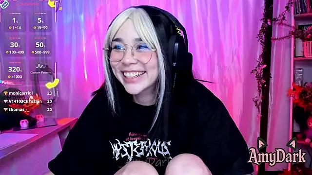 Snapshot of _AmyDark chatting on November 30, 12:22 am AmyDark online show from November 30, 12:22 am