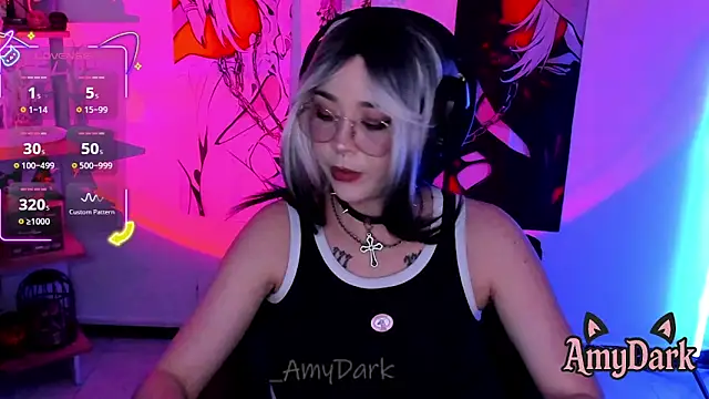  AmyDark online show from February 23, 11:05 pm