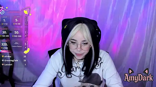  AmyDark online show from February 3, 2:53 am
