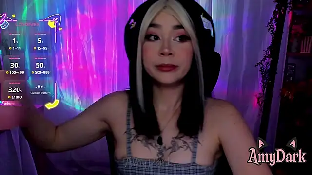 Snapshot of _AmyDark chatting on September 27, 11:05 am AmyDark online show from September 27, 11:05 am