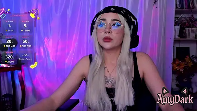  AmyDark online show from February 11, 11:15 pm