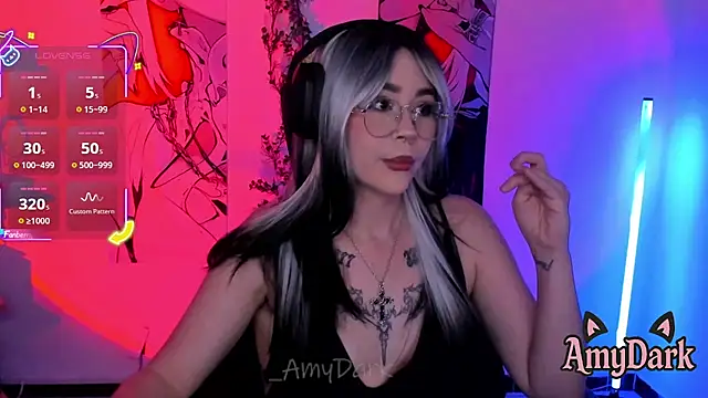  AmyDark online show from March 24, 10:10 pm